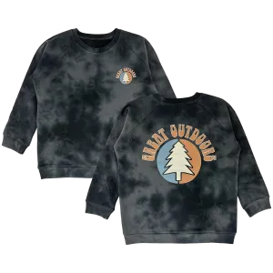 Great Outdoors Sweatshirt - Charcoal/Faded Black