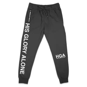 HGA Comfort Sweatpants in Faded Black: Enhanced Fit and Feel