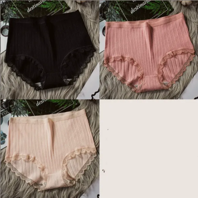 High Waist Breathable Cotton Underwear