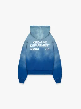 Faded Blue Oversized Hoodie from Creative Department