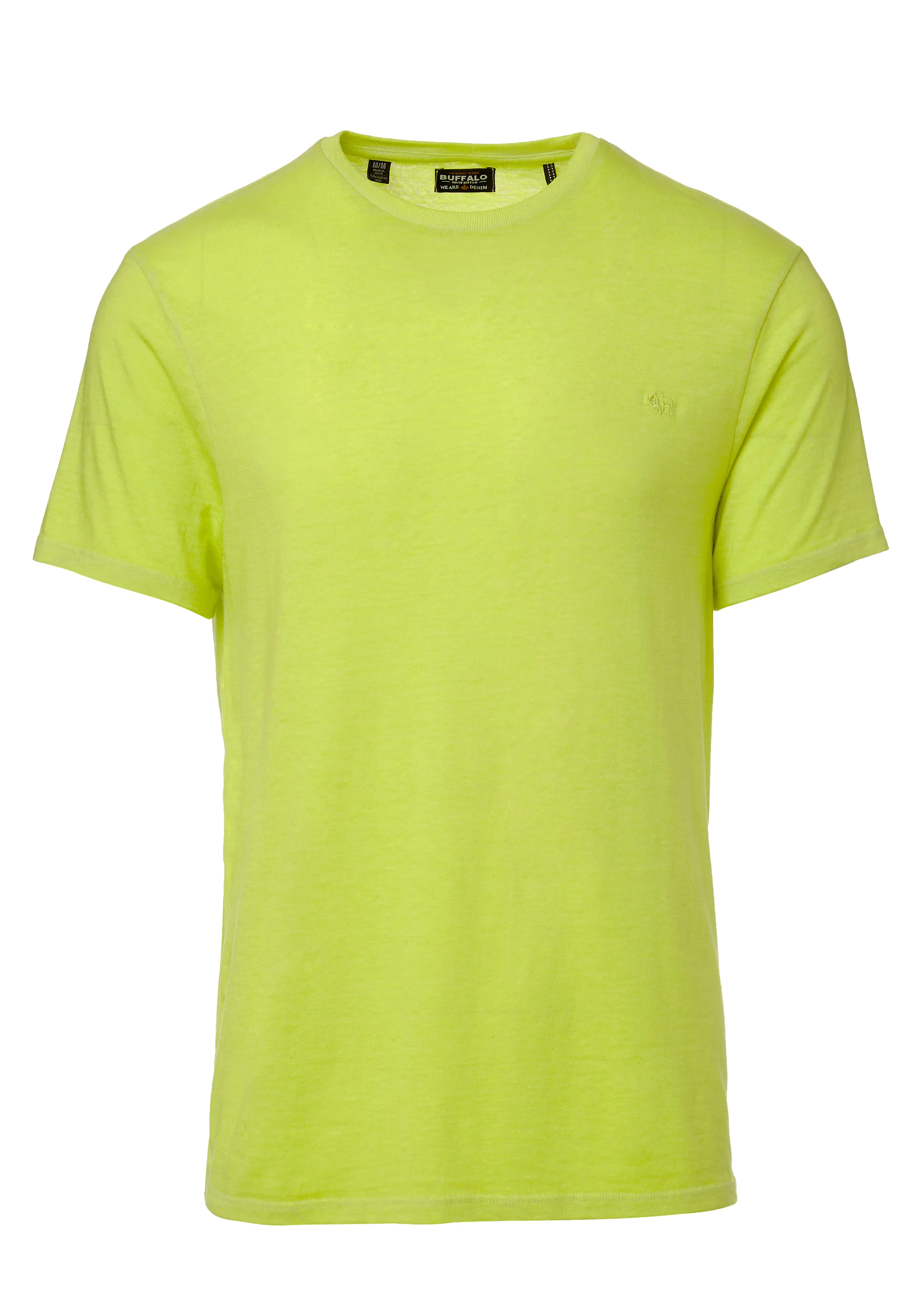 Kathin Faded Neon Green T-Shirt - BM23968