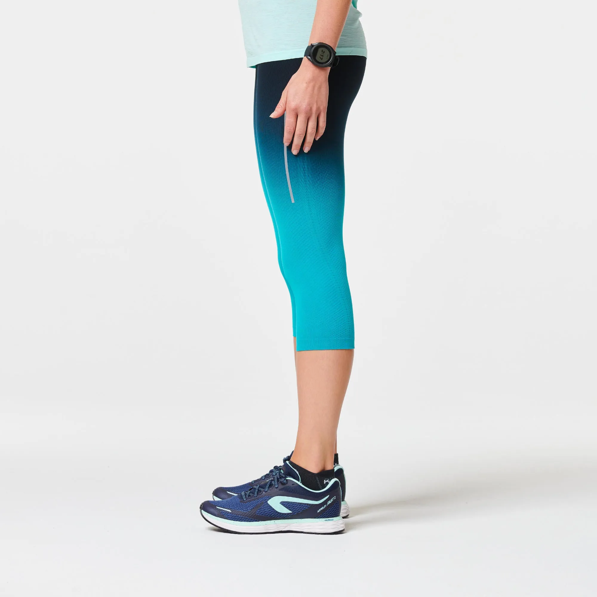 Kiprun Care Breathable Cropped Running Leggigns Women's