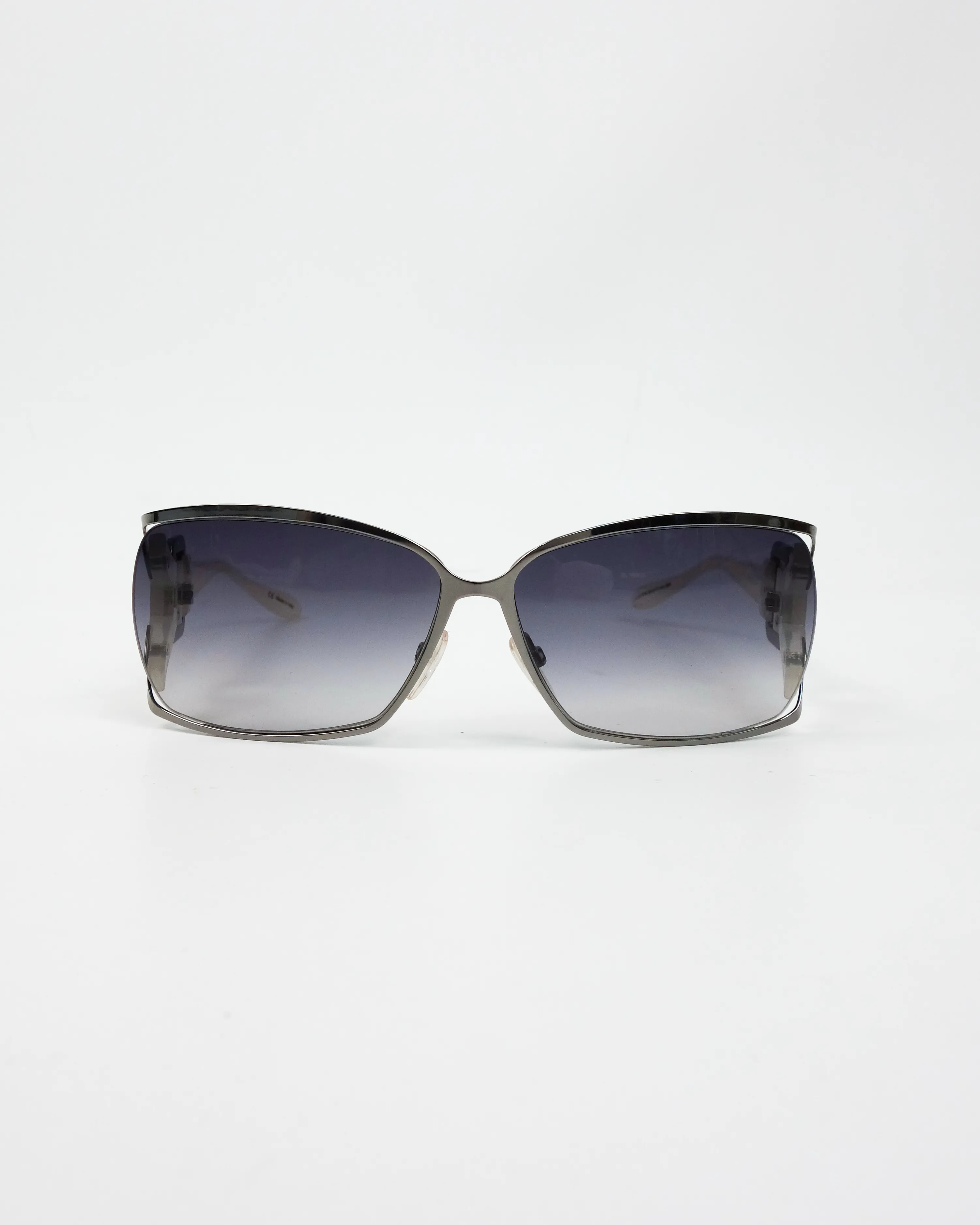 Loewe Faded Purple Silver Sunglasses 2000's