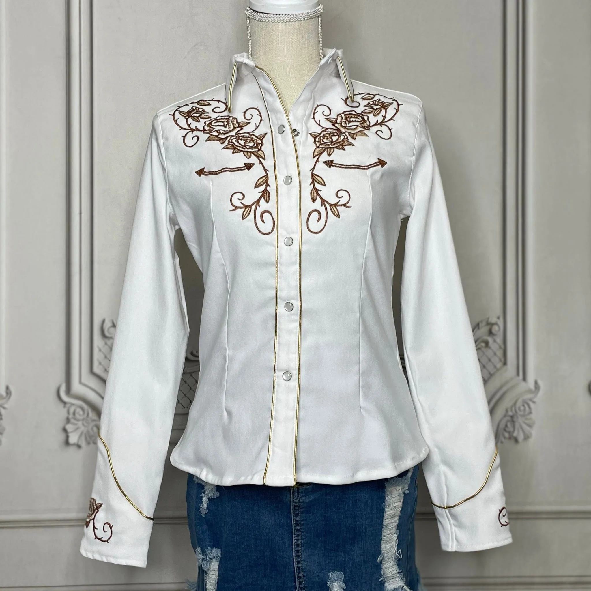 Longhorn Western Shirt for Women