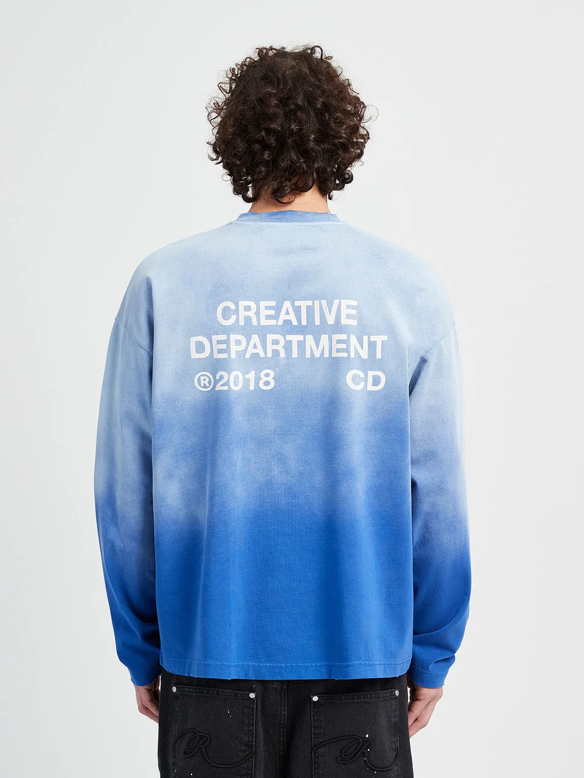 LONGSLEEVE CREATIVE DEPT - FADED BLUE