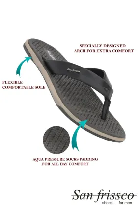 Matrix Black Casual Slippers