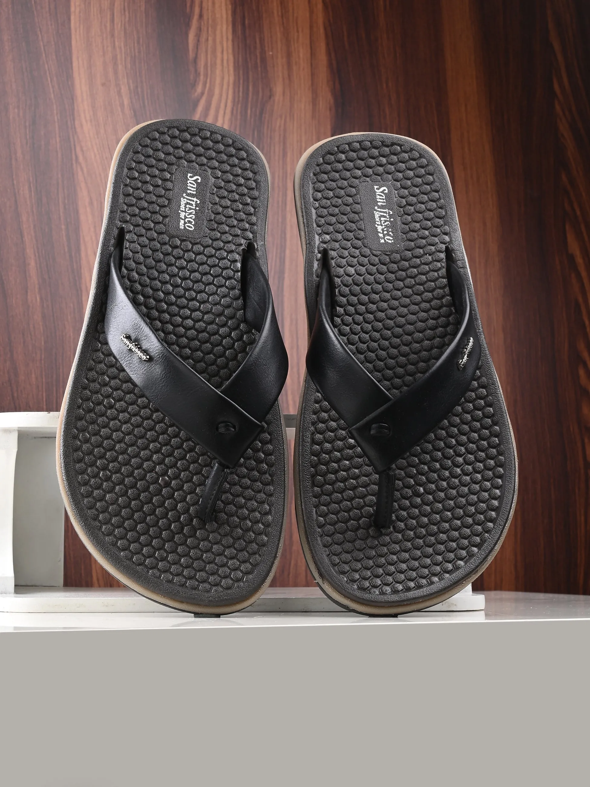 Matrix Black Casual Slippers