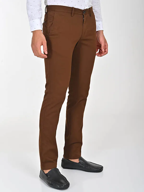 Men Brooklyn Fit Cotton Stretch Trouser