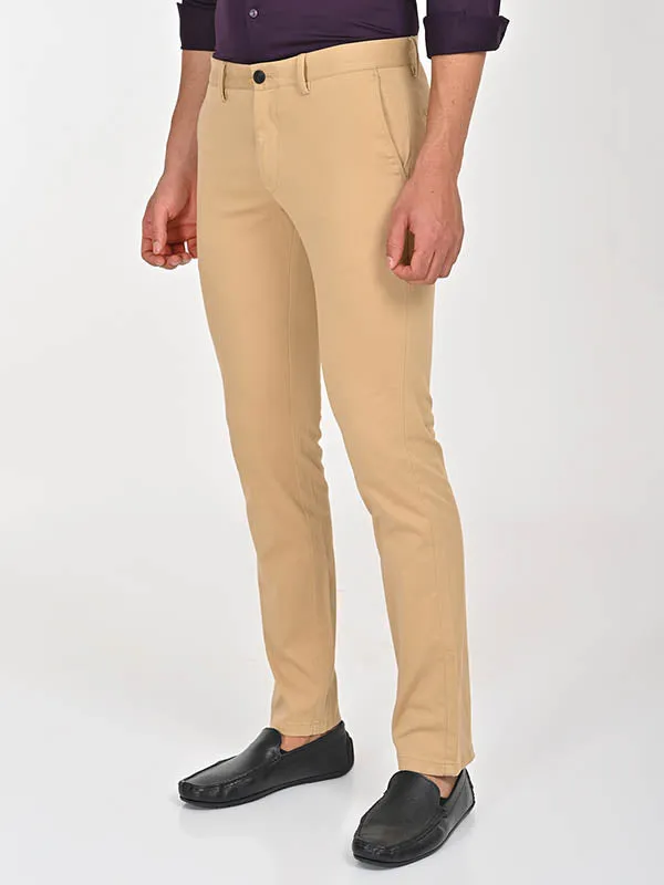 Men Brooklyn Fit Cotton Stretch Trouser