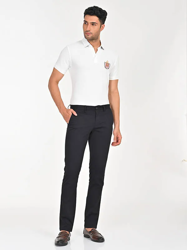 Men Brooklyn Fit Cotton Stretch Trouser