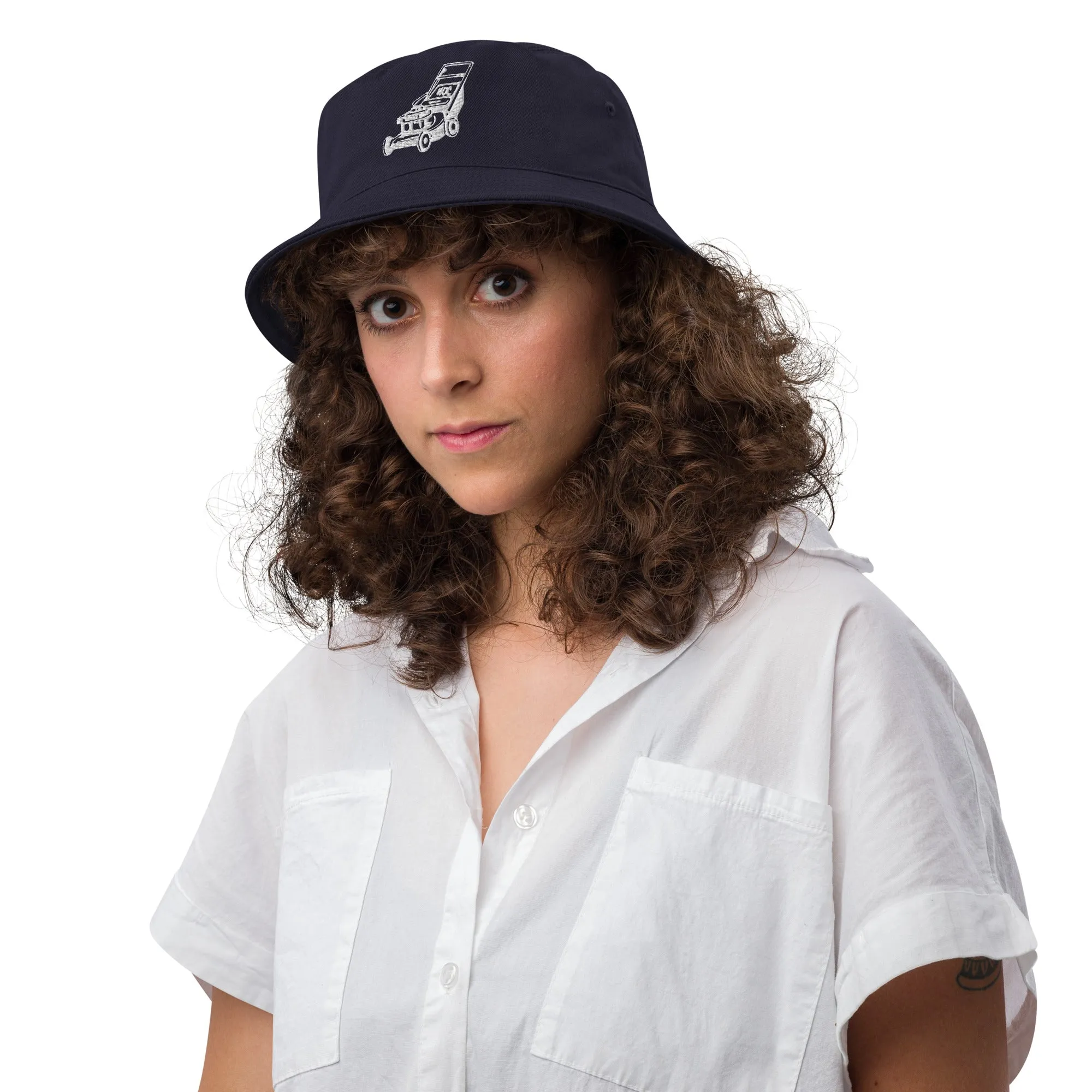 Mower Embroidered Bucket Hat