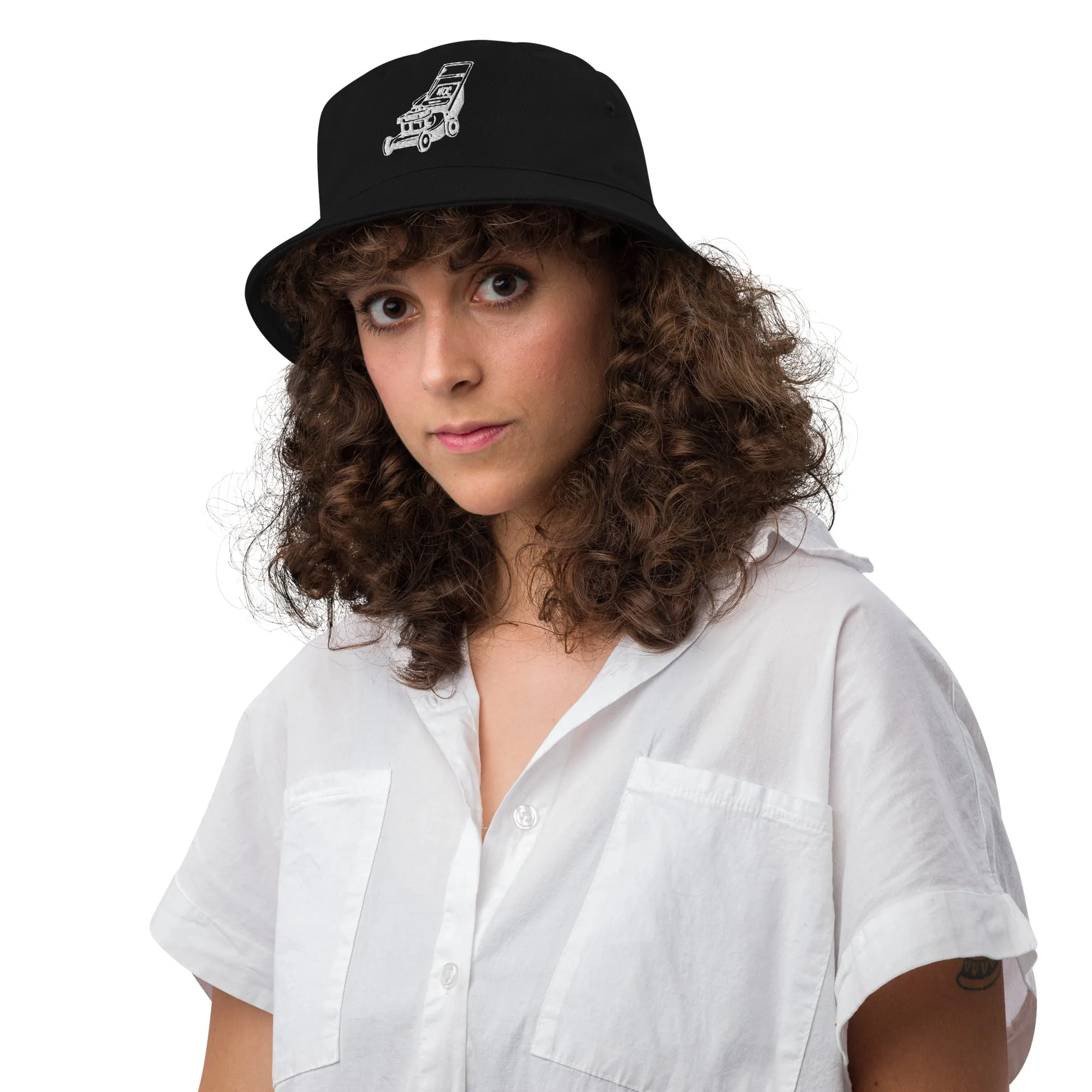 Mower Embroidered Bucket Hat