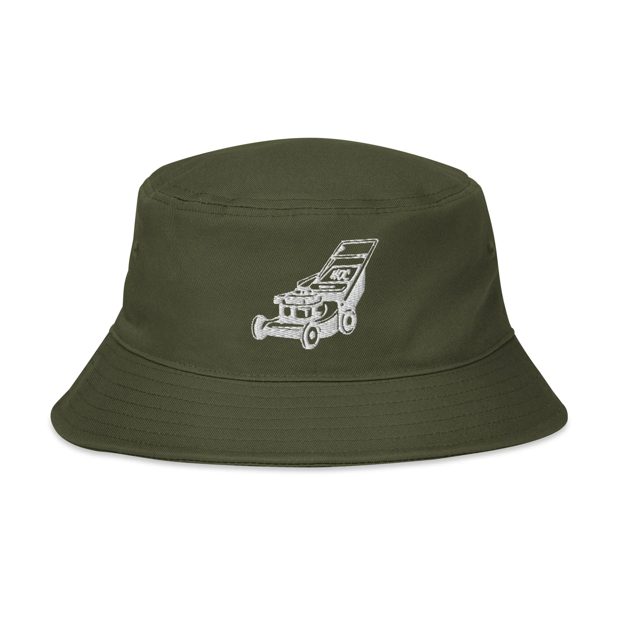 Mower Embroidered Bucket Hat