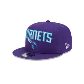 NE Charlotte Hornets NBA Flat Visor 9FIFTY