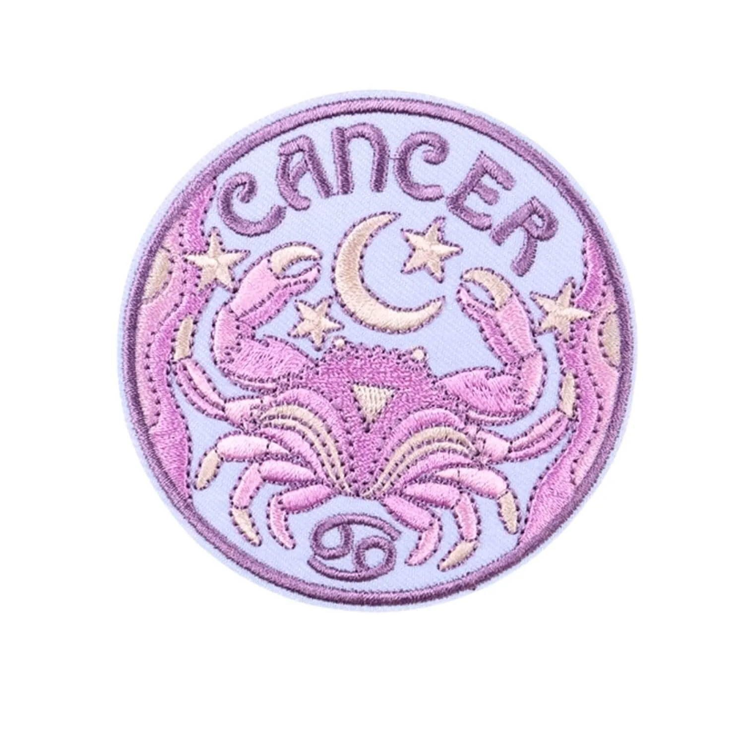 NEW! Embroidered Zodiac Patches