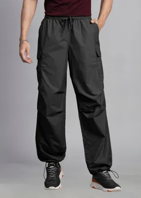 Parachute Pants For Men - Black