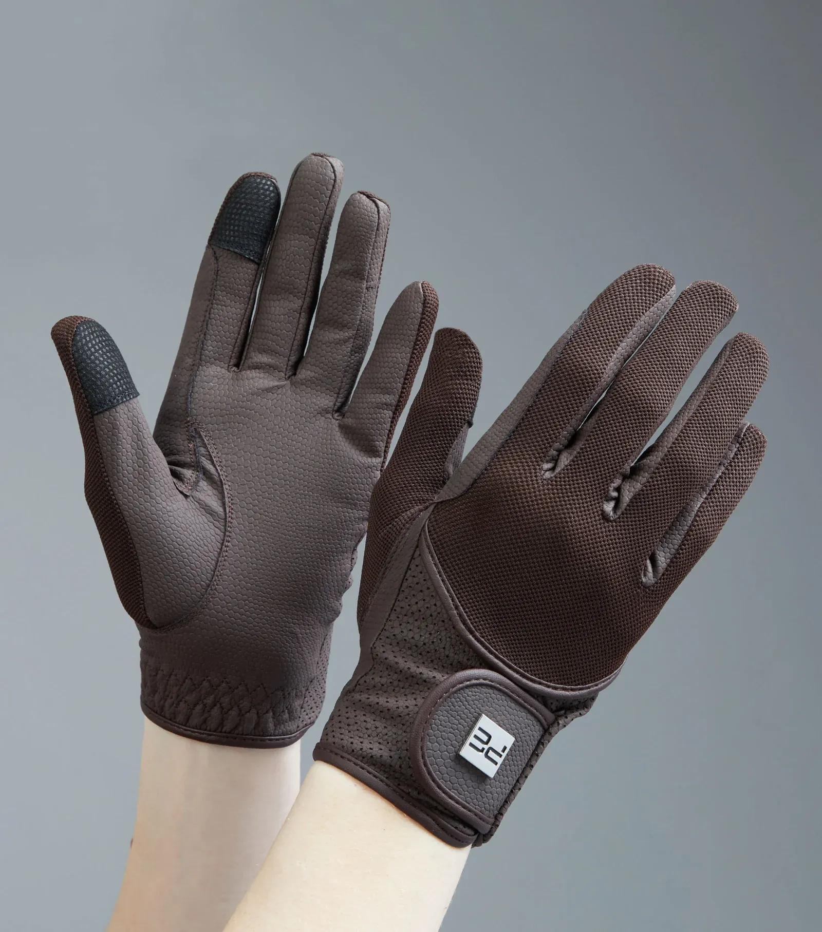 PEI Breathable Kids & Adult Grip Gloves (Brown)