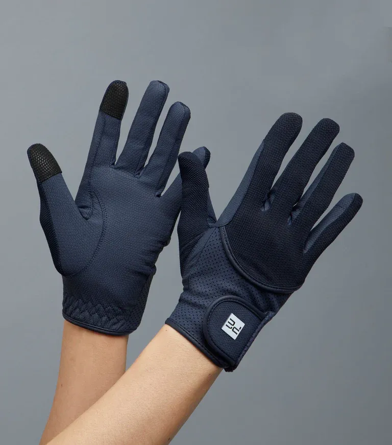 PEI Breathable Kids & Adult Grip Gloves (Navy)