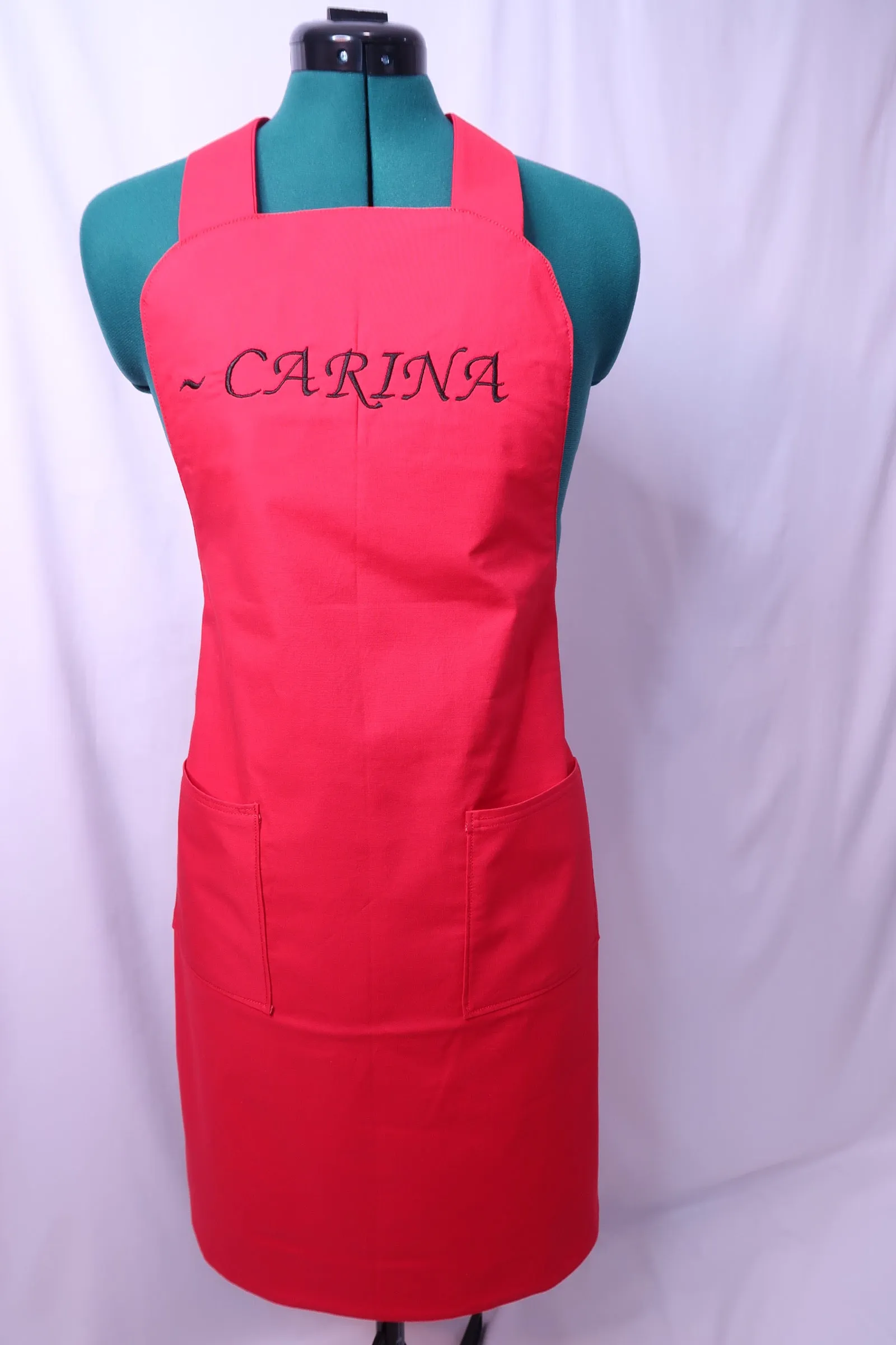 PERSONALIZED EMBROIDERED APRONS