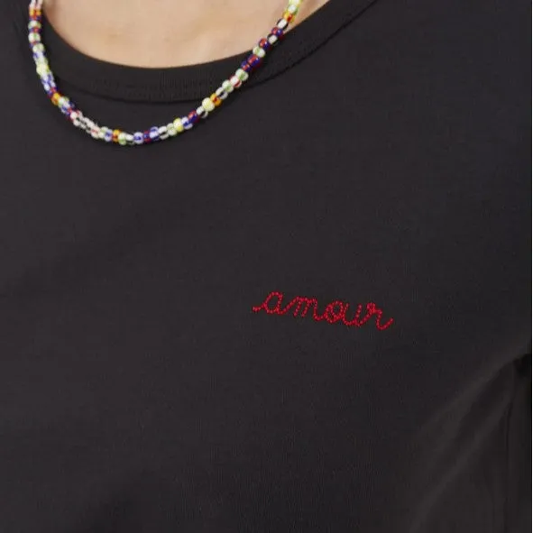 "Amour" Classic Tee (Black)