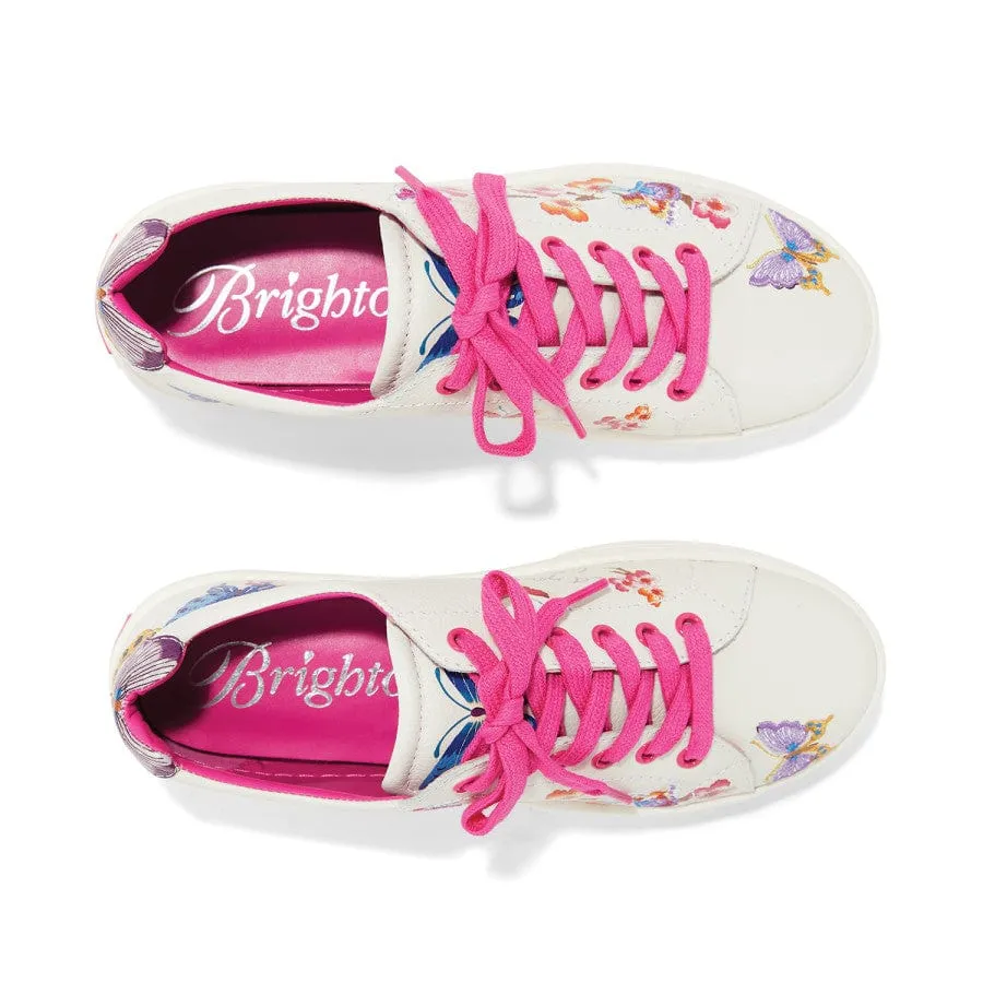 Sakura Embroidered Sneakers