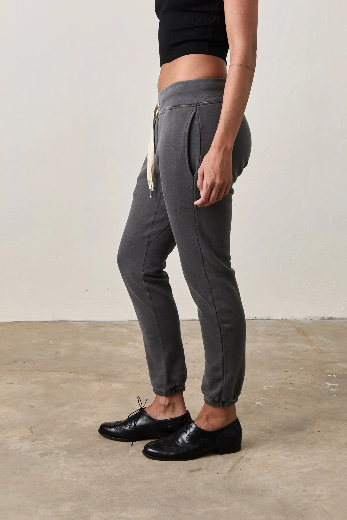 SAYDE SWEATPANT / FADED BLACK