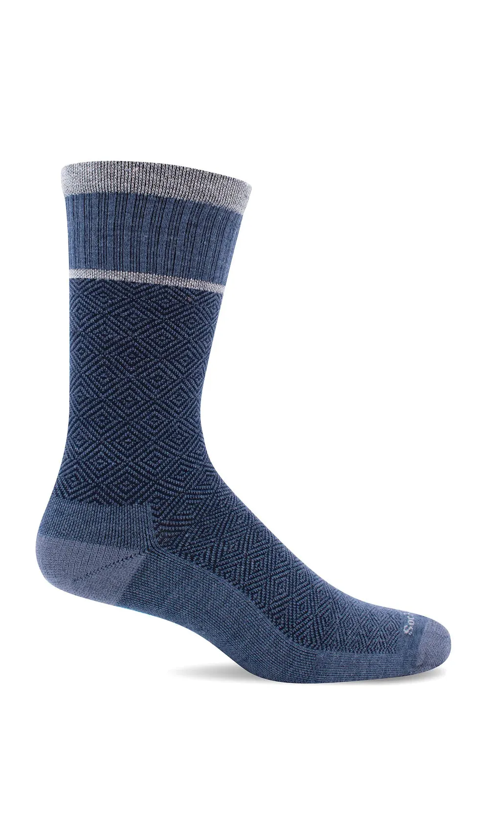 SOCKWELL PLANTAR CUSH DENIM MEN