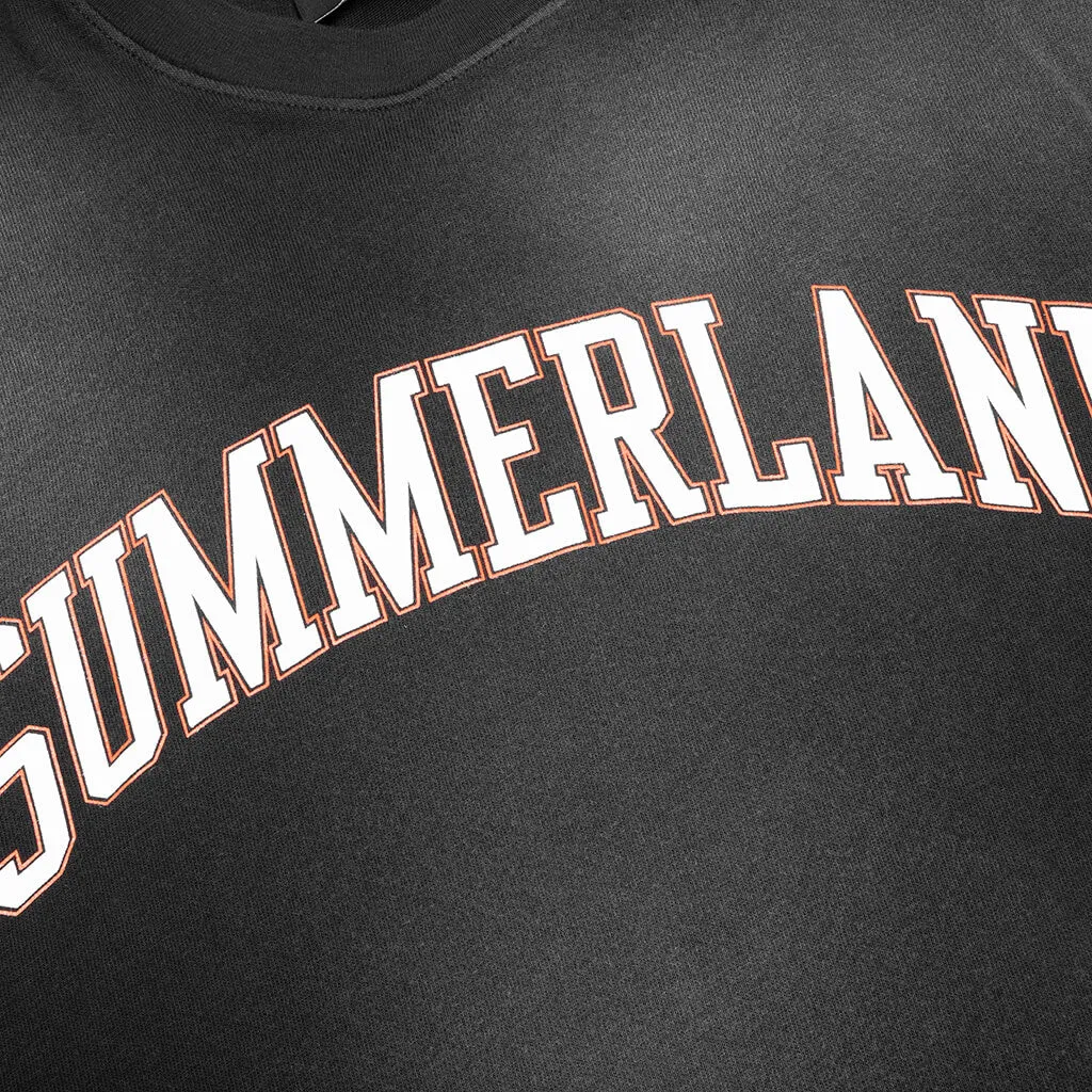 Summerland Collegiate T-Shirt - Faded Black