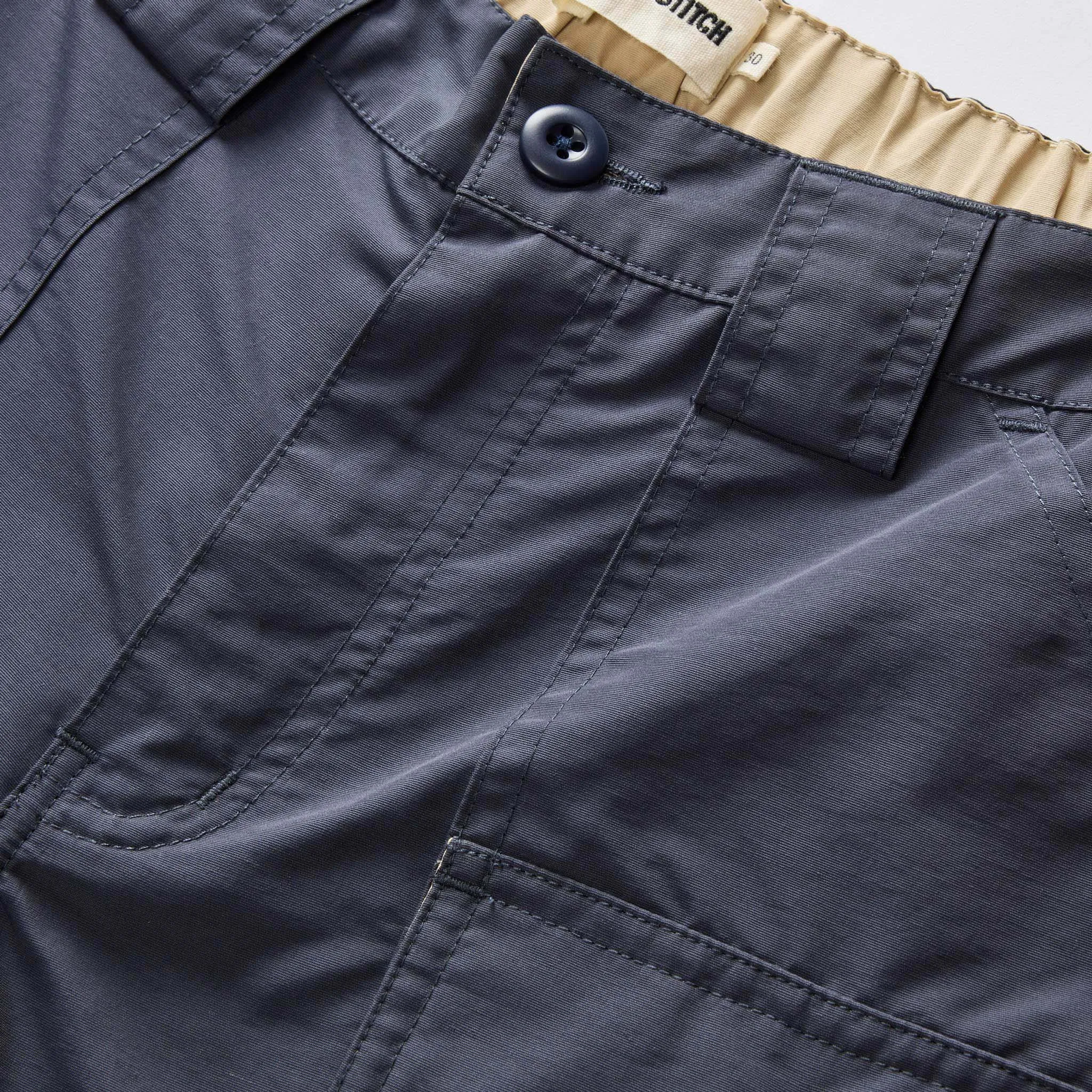 The Trail Cargo Short in Faded Navy 60/40