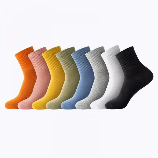 Thin Breathable Mid-Tube Cotton Socks 13754882C