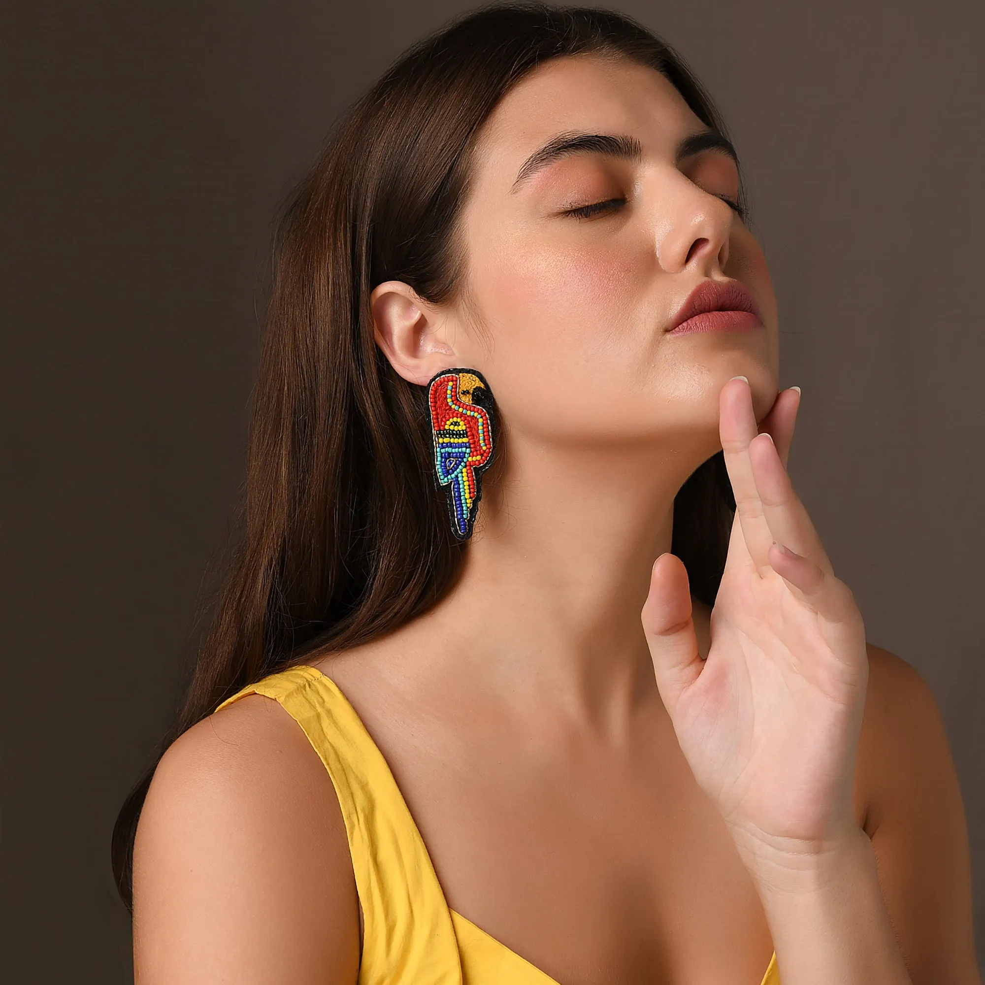 Toota Embroidered Earring