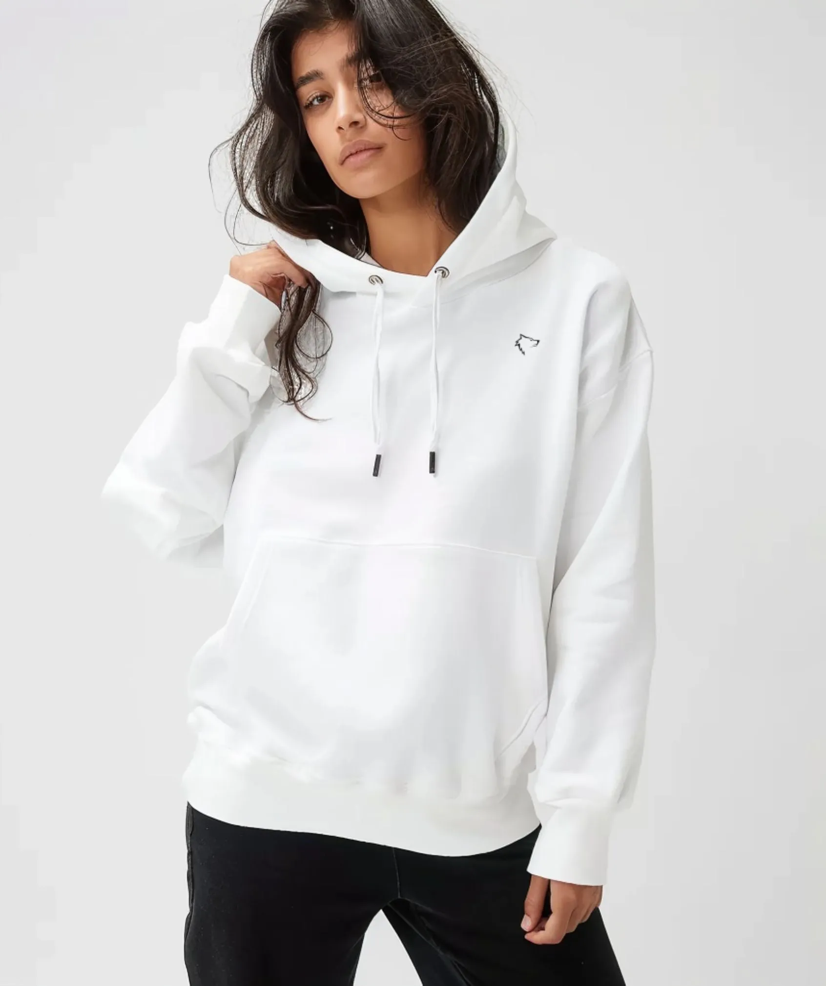 Women Hoodie - White