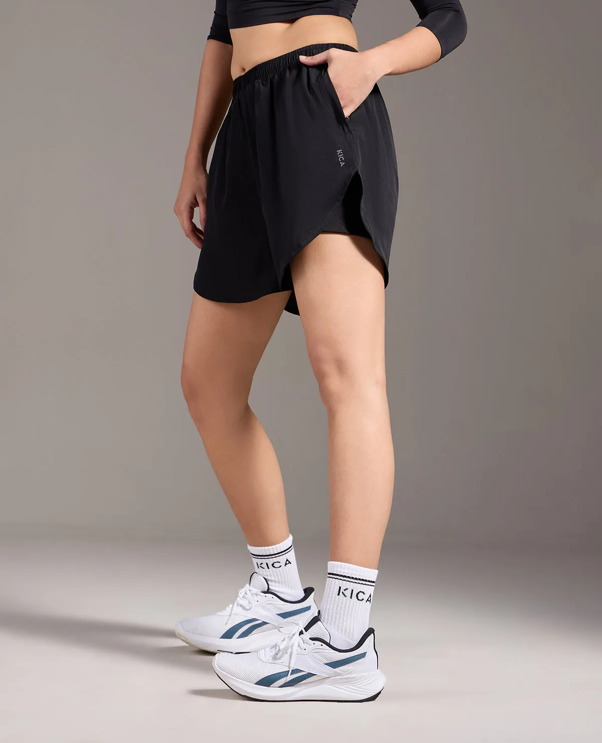 Women Running Stride Sports Shorts