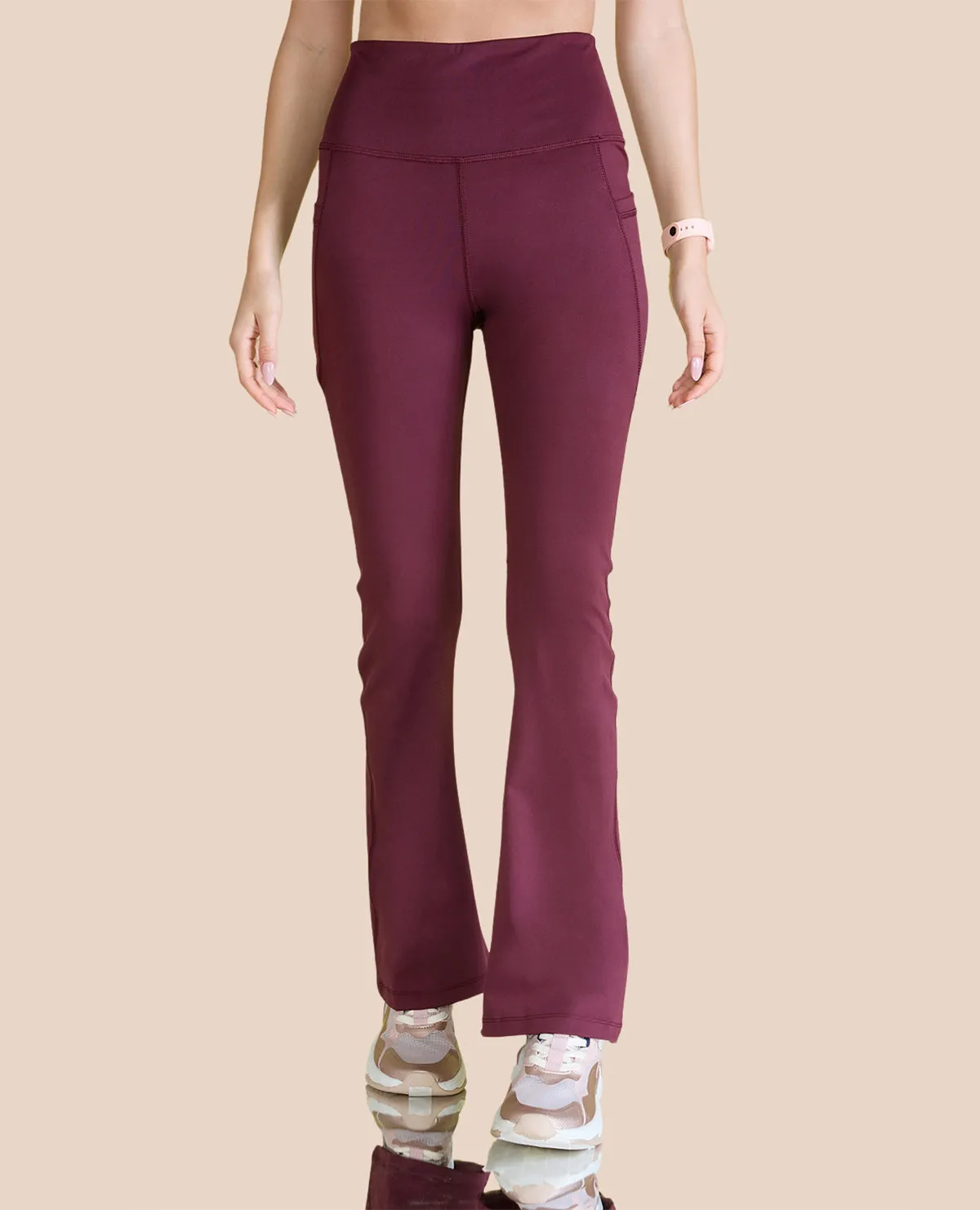 Women Stretchable Flared Pants